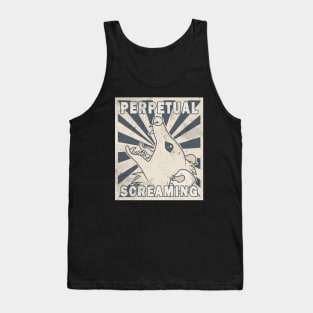 Vintage Possum Poster Tank Top